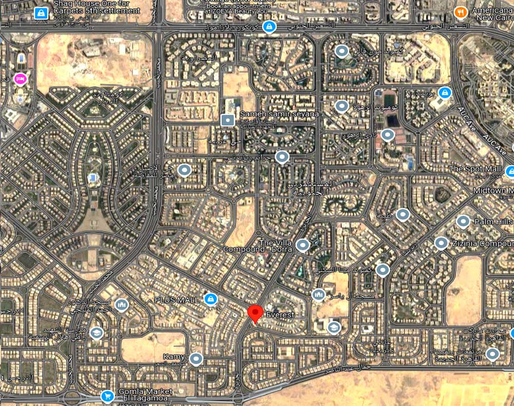 مول افيريست everest location