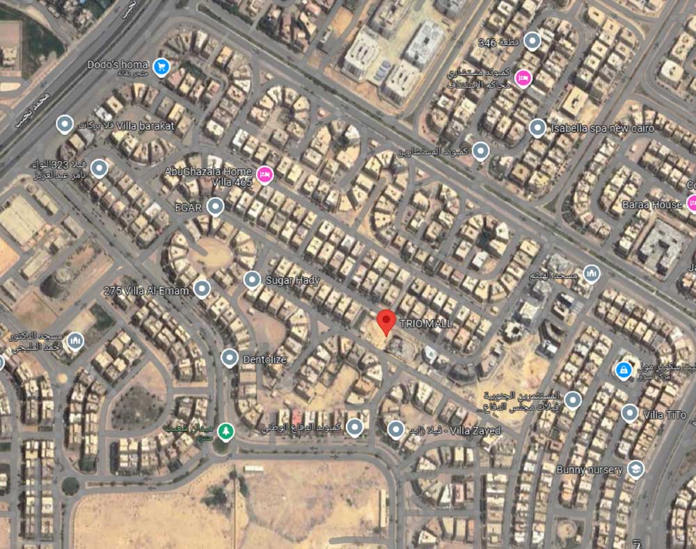 تريو مول trio map